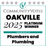 CommunityVotes Oakville 2025 Platinum Winner - ProResults Plumbing Best Plumbers
